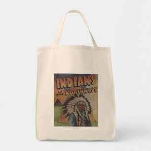 Indiërs van het noordwesten - Indische chef & thee Tote Bag