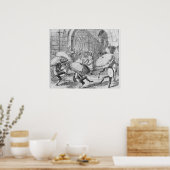 Indiërs vieren de Chuno of de Aardappel Poster (Keuken)