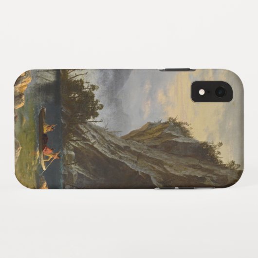 Indiërs Vist Case-Mate iPhone Case (Achterkant (horizontaal))