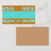 Indigène, américain, sud-ouest, Aztèque, cartes de (Devant / Derrière)