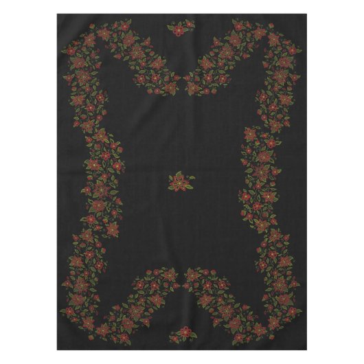 Indigène de nappe d'art de Metis perlant dinant le (Devant)