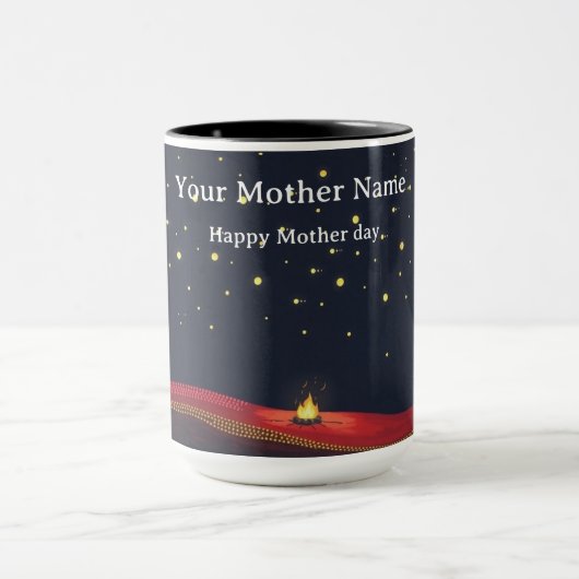 Indigenous Dot Starlit Campfire Constellation Mok (Midden)