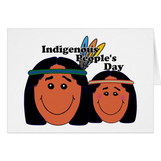 Indigenous People's Day (Columbus Day) (Voorkant Horizontaal)