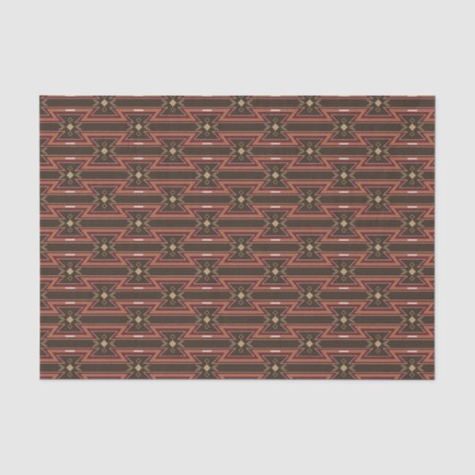 Indigenous Print 2 Tissue Paper Tissuepapier (Voorkant)
