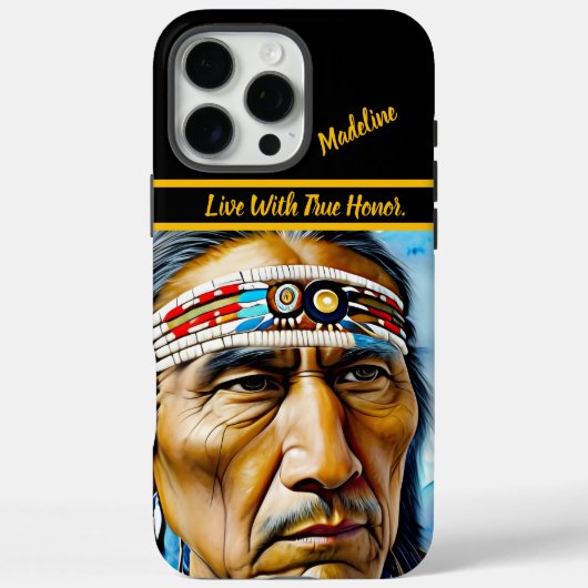 Indigenous Traditional Attire: Artful Touch Case-Mate iPhone Case (Achterkant)