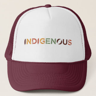 Indigenous with Feathers - Cultural Heritage Trucker Pet