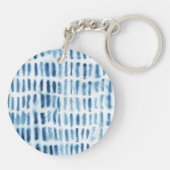 Indigio Waterverf Print Sleutelhanger (Achterkant)