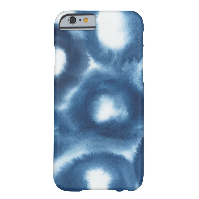 Indigio Waterverf printcirkels Case-Mate iPhone Case (Achterkant)