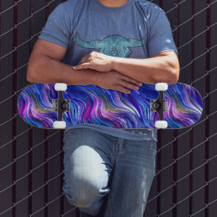 Indigo Alcok Ink Skateboard