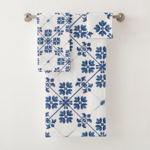 Indigo Azulejo Bleu Décoratif Portugais Lisbonne