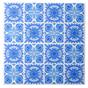 Indigo Azulejo Blue Portugal Decoratief Tegeltje