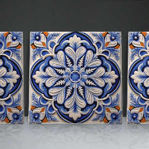 Indigo Azulejo Blue Portugal Decoratief Tegeltje