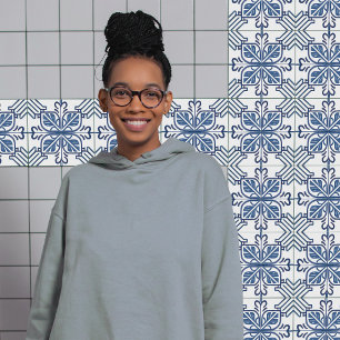 Indigo Azulejo Blue Portugal Decoratief Tegeltje