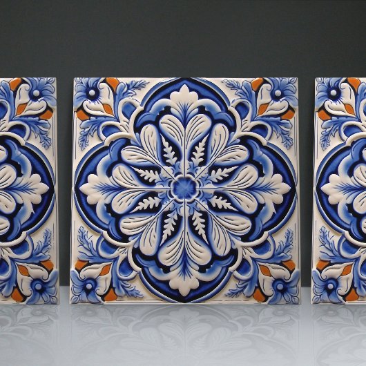 Indigo Azulejo Blue Portugal Decoratief Tegeltje