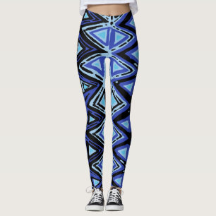 Indigo Batik Leggings