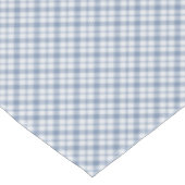Indigo Blue en White Preppy Check Tablecloth Tafelkleed (Gekanteld)