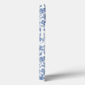 Indigo Blue Ethnic Floral Samsung Note 4 Coque (Verso / Droite)