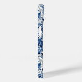 Indigo Blue Flowers Case-Mate iPhone Case (Achterkant / Rechts)