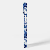 Indigo Blue Flowers Case-Mate iPhone Case (Achterkant / Links)