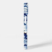 Indigo Blue Flowers Case-Mate iPhone Case (Achterkant / Rechts)