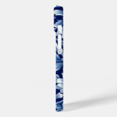 Indigo Blue Flowers Case-Mate iPhone Case (Achterkant / Links)