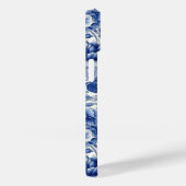 Indigo Blue Flowers Case-Mate iPhone Case (Achterkant / Rechts)