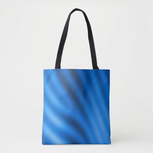 Indigo Blue Gradient Abstract Draagtas (Voorkant)