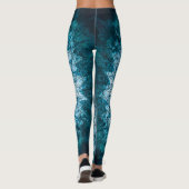 Indigo Blue Mandala Leggings (Achterkant)
