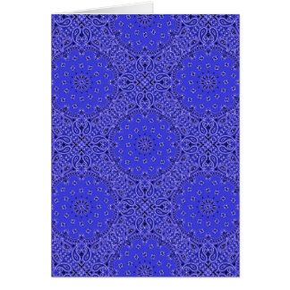 Indigo Blue Paisley Western Bandana Scarf Print
