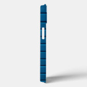 Indigo Brick Design iPhone Case Strong Look (Achterkant / Rechts)