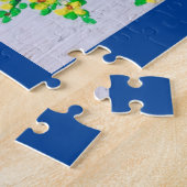 Indigo Bunting Puzzle Legpuzzel (Zijkant)