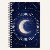 Indigo Celestial Mandala Journal (Recto)