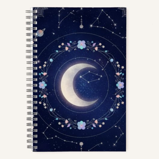 Indigo Celestial Mandala Journal (Recto)