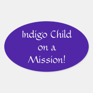 Indigo Child sur un autocollant de mission