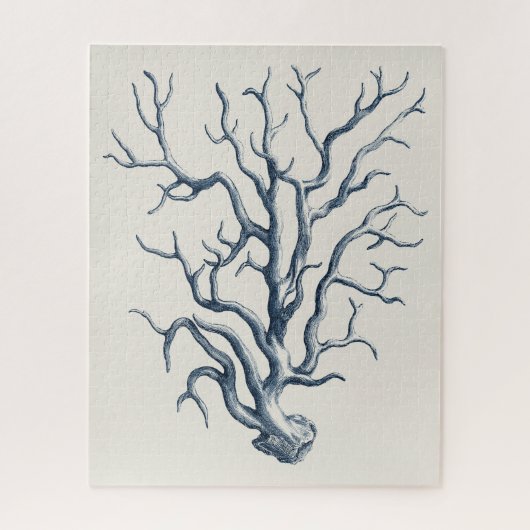 Indigo Coral Legpuzzel (Verticaal)