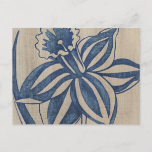 Indigo Daffodil Briefkaart