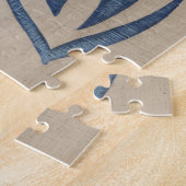 Indigo Daffodil Legpuzzel (Zijkant)