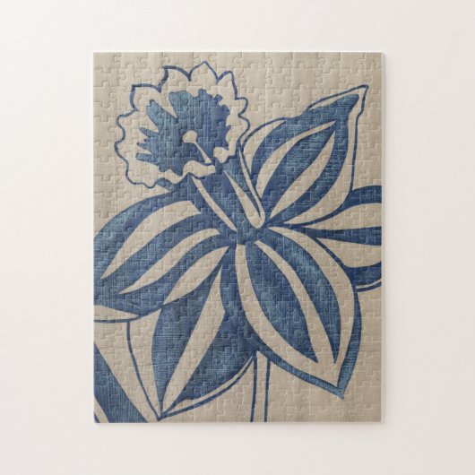 Indigo Daffodil Legpuzzel (Verticaal)