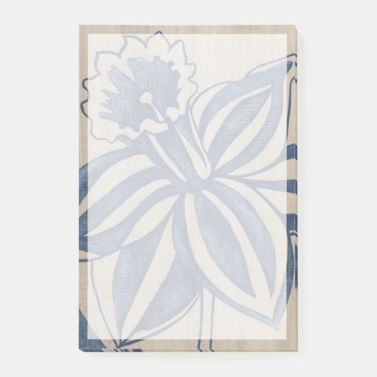 Indigo Daffodil Post-it® Notes (Voorkant)