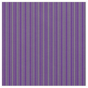 Indigo & Dim Grijs Gekleurde Strepen Stof