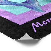 Indigo Dolphin Poster (Hoek)