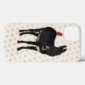 INDIGO DONKEY EN CARDINAL Case-Mate iPhone CASE (Achterkant (horizontaal))