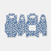 Indigo Dream Daisies Bedankdoosjes (Uitgevouwen)