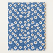 Indigo Dream Daisies Planner (Achterkant)