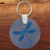Indigo Dream Dragonfly Sleutelhanger (Voorkant)