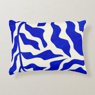 Indigo elegantie accent kussen