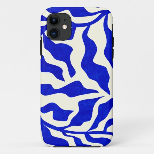 Indigo elegantie Case-Mate iPhone case (Achterkant)