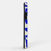 Indigo elegantie Case-Mate iPhone case (Achterkant/rechts)
