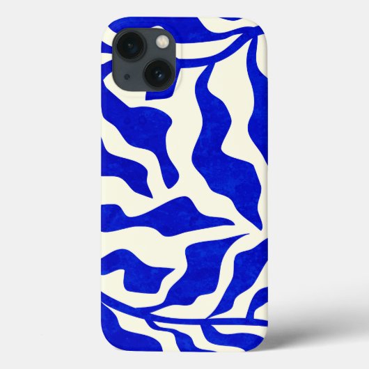 Indigo elegantie Case-Mate iPhone case (Achterkant)
