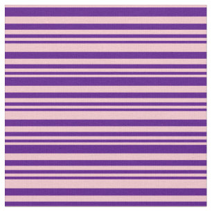 Indigo en roze gekleurd gelinkt patroon stof